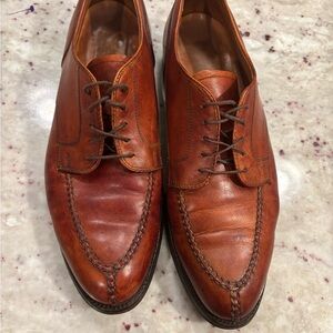 Alden 962 Norwegian Split Toe Blucher Calfskin Mens Dress Shoes Size 10 B/D
